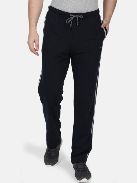 

Monte Carlo Men Black Solid Straight-Fit Track Pants