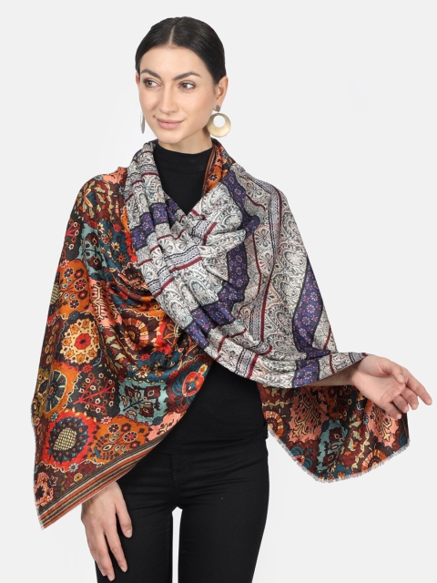

Monte Carlo Women Multicolour Printed Stole, Multi
