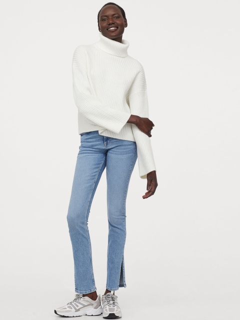 

H&M Women Blue Skinny High Jeans
