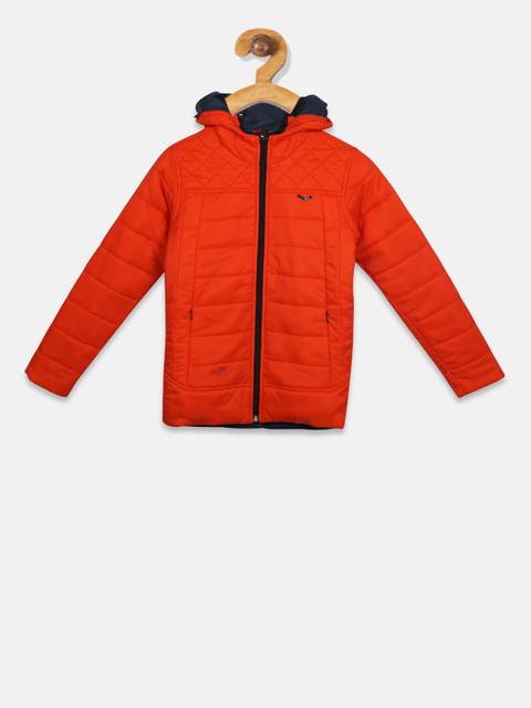 

Monte Carlo Boys Orange Solid Padded Jacket