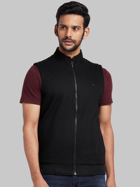 

Parx Men Black Solid Reversible Bomber Jacket