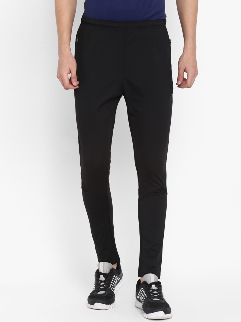 

SG Men Black Solid Straight Fit Track Pants