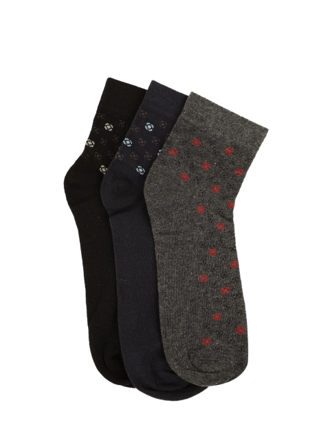

Alvaro Castagnino Men Pack of 3 Assorted Ankle-Length Socks