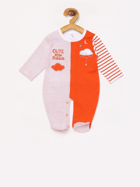 

Baby Go Red Colourblocked Regular Fit Romper