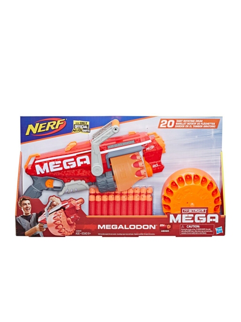 

NERF Kids N-Strike Mega Blaster with Whistler Darts, Orange