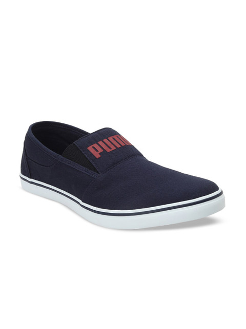 

Puma Men Navy Blue Slip-On Sneakers