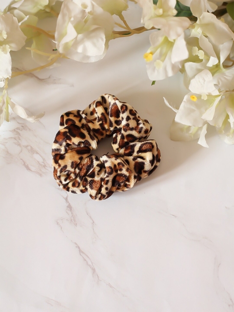 

Bellofox Women Brown Leopard Printed Ponytail Holder