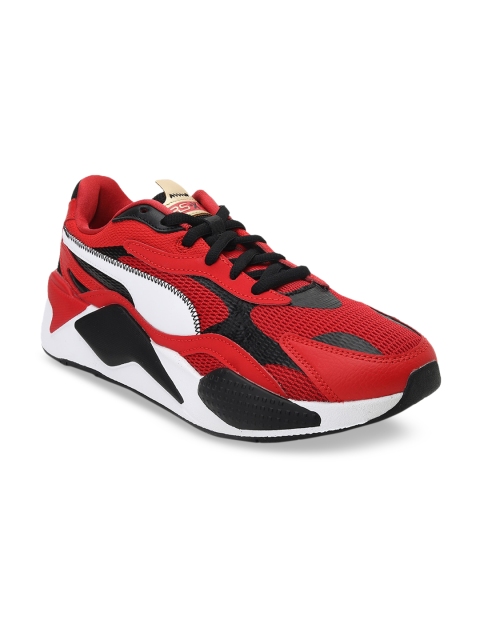 

Puma Unisex Red & White Sneakers