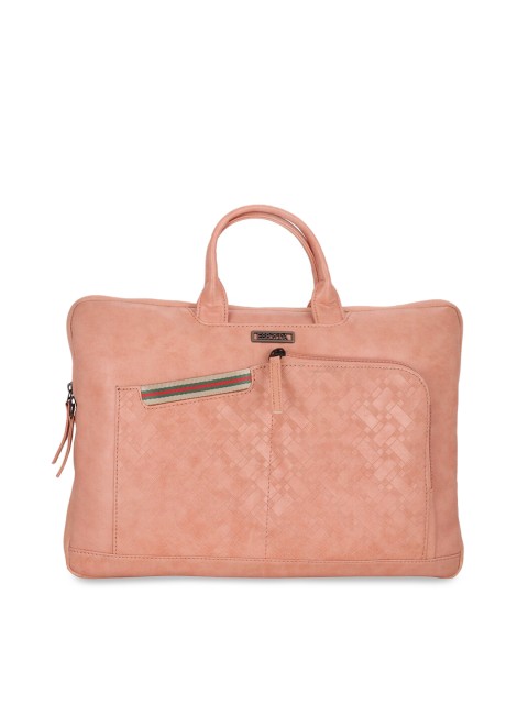 

ESBEDA Unisex Pink Textured Laptop Sleeve