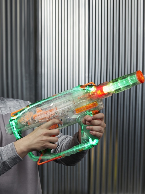 

NERF Kids Transparent & Orange Modulus Ghost Ops Evader