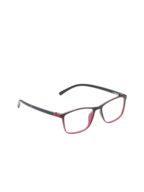 

VAST Unisex Black Solid Full Rim Rectangle Frames