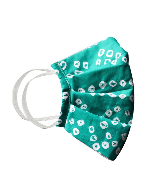 

Bellofox Unisex Sea Green 3-Ply Reusable Cloth Mask