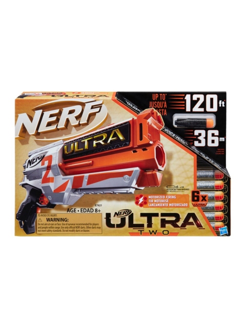 

NERF Kids Orange & White Ultra Two Motorized Blaster
