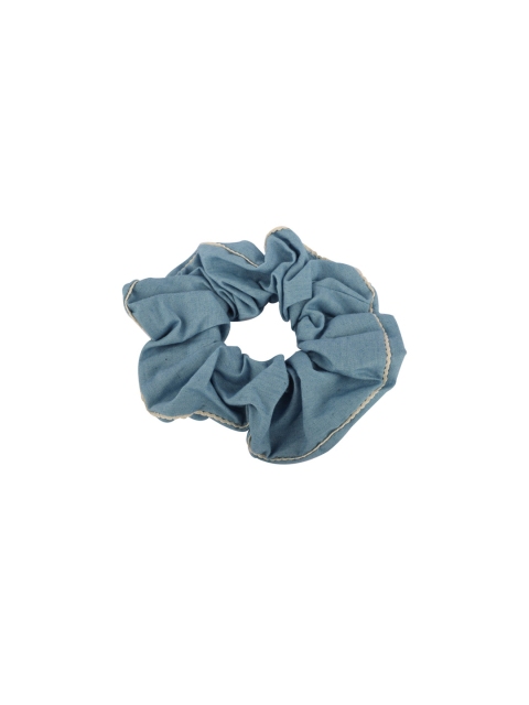 

Bellofox Women Blue Solid Denim Scrunchie