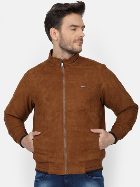 

Monte Carlo Men Brown Solid Bomber Jacket