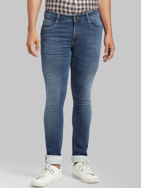 

Parx Men Blue Skinny Fit Low-Rise Clean Look Stretchable Jeans