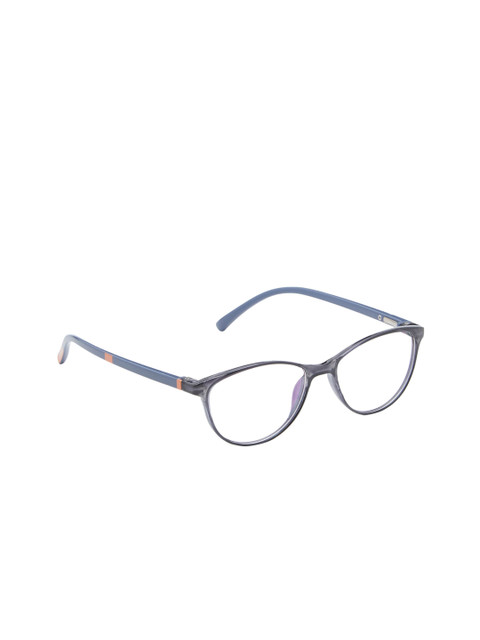 

VAST Unisex Grey Abstract Full Rim Cateye Frames