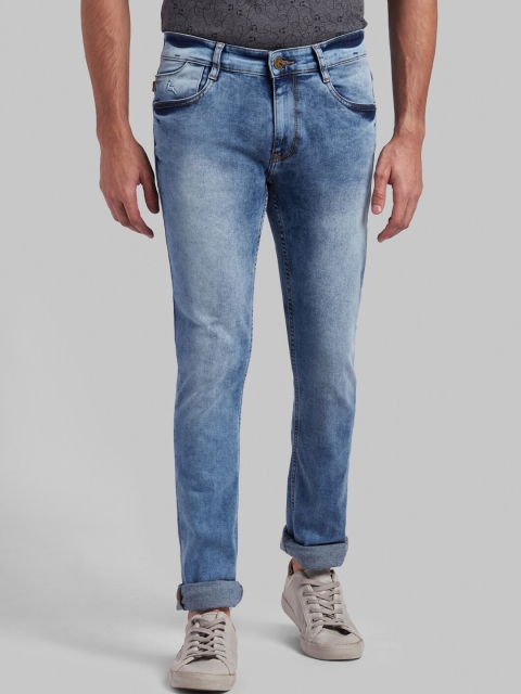 

Parx Men Blue Skinny Fit Mid-Rise Clean Look Jeans
