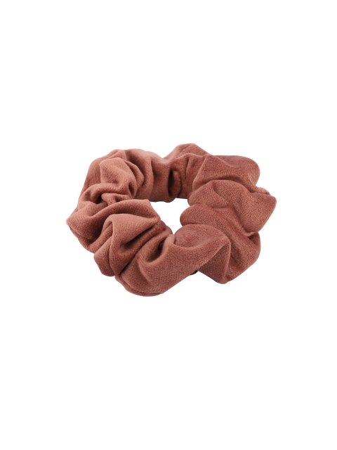 

Bellofox Women Rust-Red Solid Ponytail Holders
