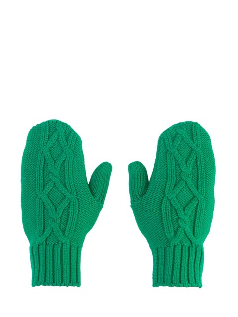

Kosha Women Green Self-Design Woollen Gloves