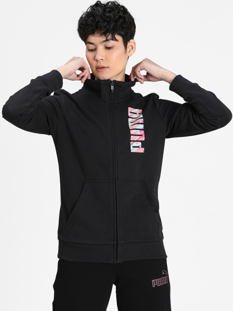 

Puma Women Black Printed Sweat Jacket 5