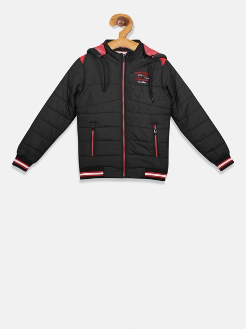 

Monte Carlo Boys Black Solid Bomber Jacket