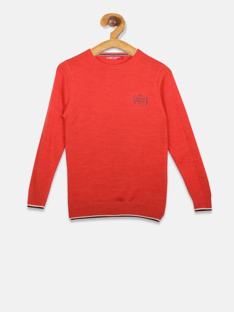

Monte Carlo Boys Red Solid Pullover Sweater
