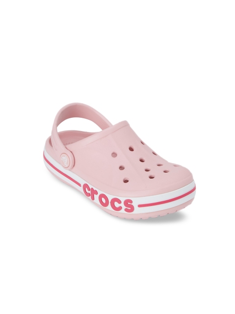 

Crocs Bayaband Girls Pink Clogs