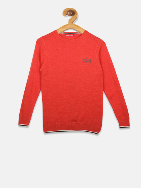 

Monte Carlo Boys Red Solid Pullover Sweater
