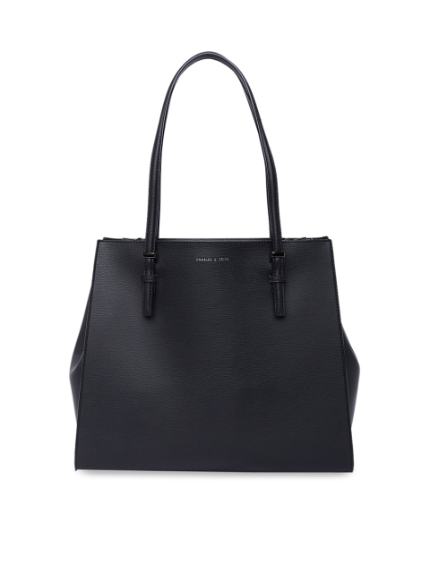 

CHARLES & KEITH Black Solid Shoulder Bag