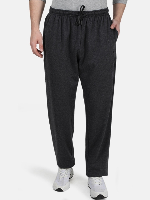 

Monte Carlo Men Grey Solid Track Pants