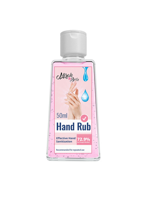 

Mirah Belle Pink Hand Rub Sanitizer Gel 50 ml