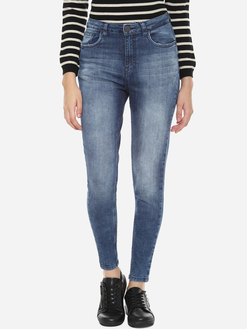 

Van Heusen Woman Women Blue Regular Fit Mid-Rise Clean Look Stretchable Jeans