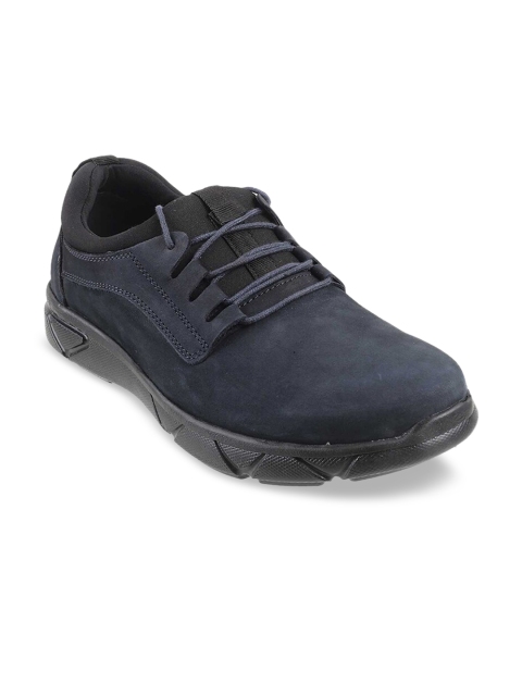 

Mochi Men Blue Solid Sneakers