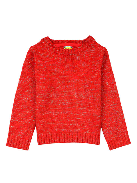 

Lil Lollipop Infant Girls Red Solid Sweater