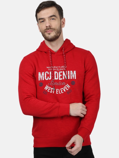 

Monte Carlo Men Red Printed Sweatshirt