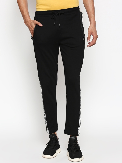 

Ajile by Pantaloons Men Black Solid Track Pants