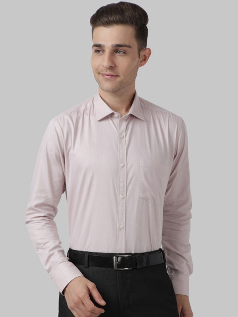 

Park Avenue Men Red Slim Fit Solid Casual Shirt, Pink