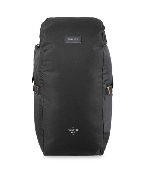 

FORCLAZ By Decathlon Unisex Black Solid Backpack