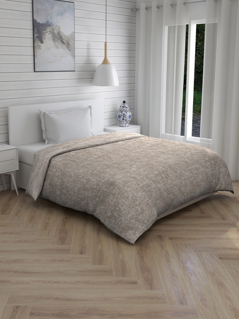 

Layers Brown & White Printed AC Room 150 GSM Single Bed Comforter