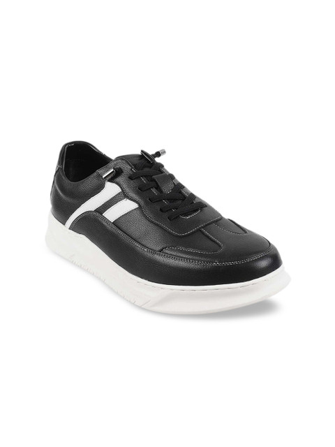 

J.FONTINI Men Black Sneakers