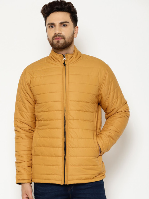 

EPPE Men Khaki Solid Lightweight Puffer Jacket