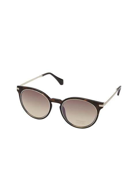 

IDEE Women Brown UV Protected Round Sunglasses