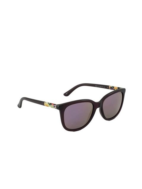 

IDEE Women Purple & Black Mirrored Square Sunglasses IDS2327-C3SG