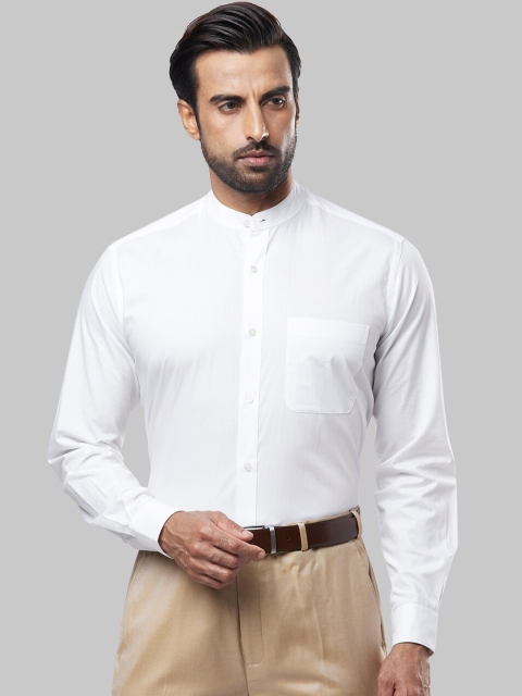 

Raymond Men White Regular Fit Solid Formal Shirt
