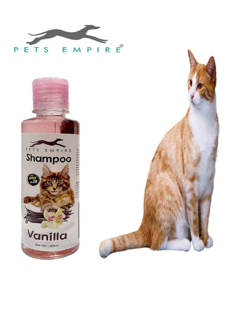 

PETS EMPIRE Vanilla Naturally Organic Body Shampoo for Pets 200 ml, Pink