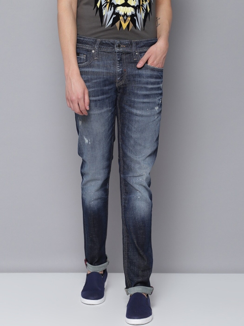 

Antony Morato Men Blue Regular Fit Mid-Rise Mildly Distressed Stretchable Jeans
