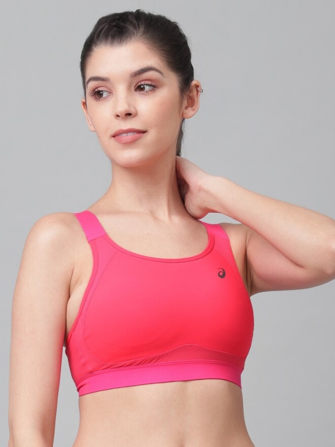 

ASICS Pink Solid Non-Wired Non Padded Workout Bra 2012A241.700.M