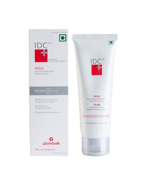 

IDC Unisex Pearl Ultra Purifying Gentle Cleansing Gel 120 ml, Transparent