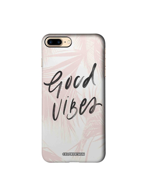 

CelfieDesign Peach & Black Good Vibes iPhone 7 Plus Case Cover
